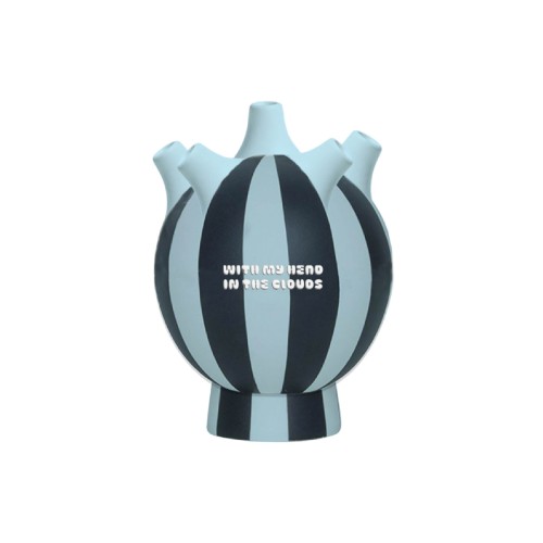 The Gift Label | Living Collection | Vase | Blue Stripes | Head in the Clouds