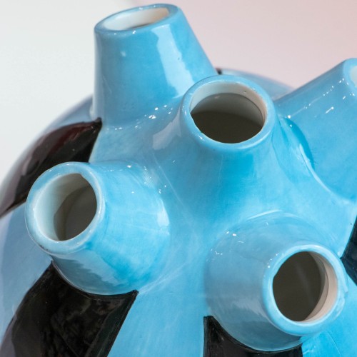 The Gift Label | Living Collection | Vase | Blue Stripes | Head in the Clouds