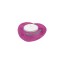 The Gift Label | Living Collection | Tealight Holder | Heart | Purple