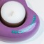 The Gift Label | Living Collection | Tealight Holder | Heart | Purple