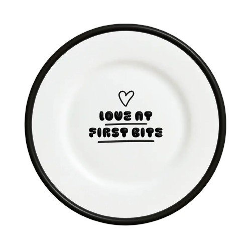 The Gift Label | Living Collection | Plate | Love at First Bite