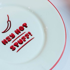 The Gift Label | Living Collection | Plate | Hey Hot Stuff!
