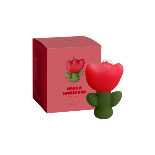 The Gift Label | Living Collection | Tulip Candle | Have A Lovely Day
