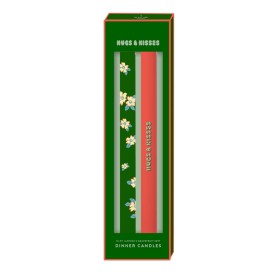 The Gift Label | Living Collection | Dinner Candles | Hugs & Kisses | Set of 2