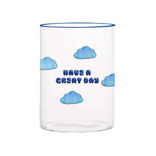The Gift Label | Living Collection | Water Glass | Have A Great Day