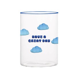 The Gift Label | Living Collection | Water Glass | Have A Great Day