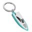 Metalmorphose | White & Blue Speed Boat Keyring Metalmorphose | White & Blue Speed Boat Keyring