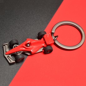 Metalmorphose | LUXE Formula One Red Racing Car Keyring