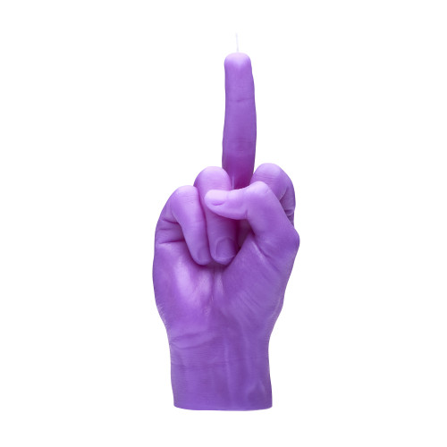 CandleHand | 'F*ck you' Candle | Purple