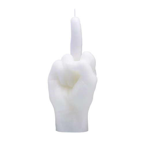 CandleHand | 'F*ck you' Candle | White