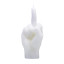 CandleHand | 'F*ck you' Candle | White