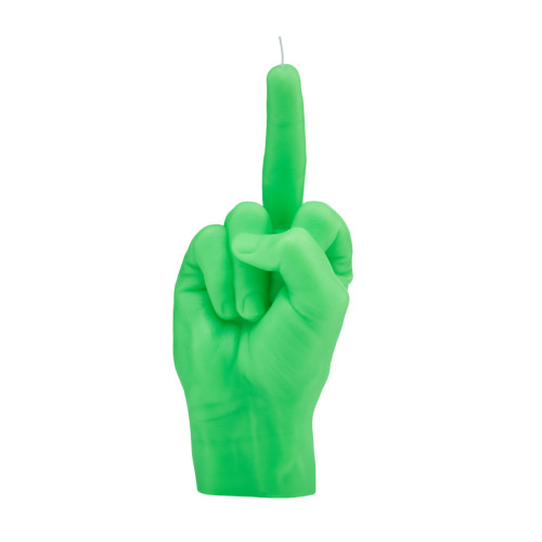 CandleHand | 'F*ck you' Candle | Neon Green CandleHand | 'F*ck you' Candle | Neon Green