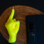 CandleHand | 'F*ck you' Candle | Neon Yellow