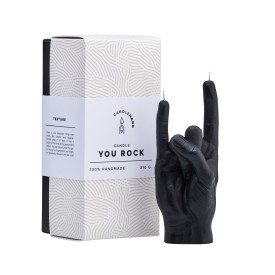 CandleHand | 'You Rock' Candle | Black