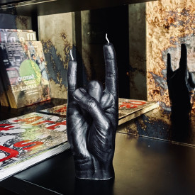 CandleHand | 'You Rock' Candle | Black