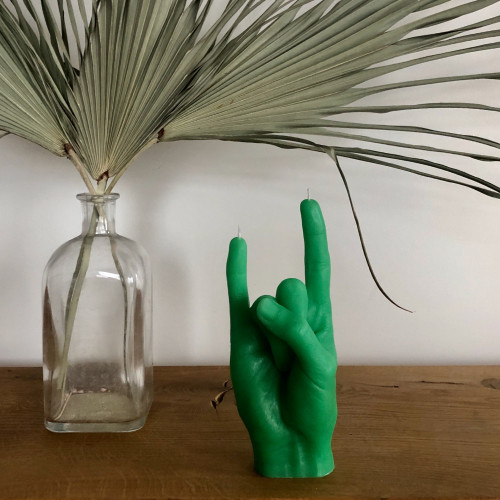 CandleHand | 'You Rock' Candle | Green