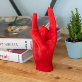 CandleHand | 'You Rock' Candle | Red
