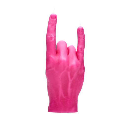 CandleHand | 'You Rock' Candle | Pink