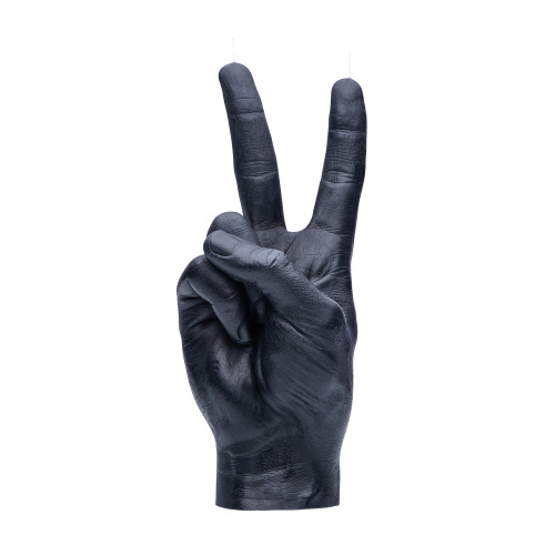 CandleHand | 'Peace' Candle | Black CandleHand | 'Peace' Candle | Black
