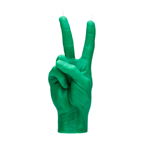 CandleHand | 'Peace' Candle | Green