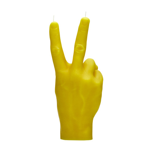 CandleHand | 'Peace' Candle | Yellow