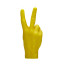 CandleHand | 'Peace' Candle | Yellow
