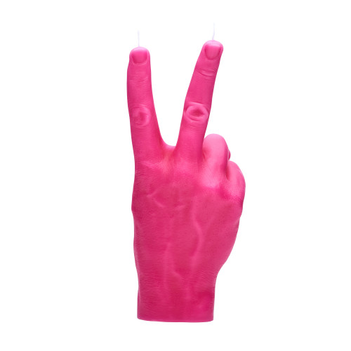 CandleHand | 'Peace' Candle | Pink