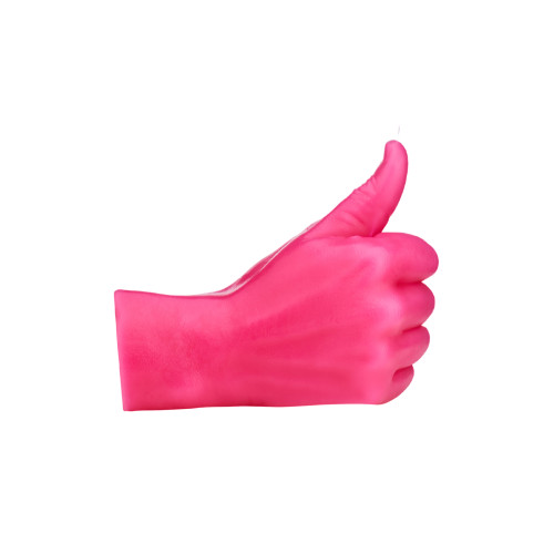 CandleHand | 'Thumbs Up' Candle | Pink