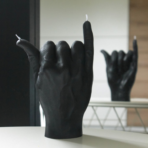 CandleHand | 'Shaka' Candle | Black