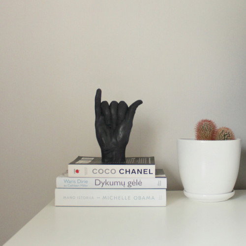 CandleHand | 'Shaka' Candle | Black