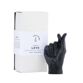 CandleHand | 'Love' Candle | Black