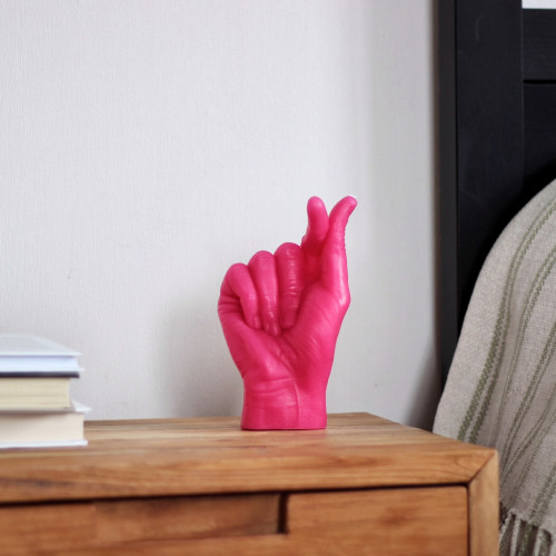 CandleHand | 'Love' Candle | Pink