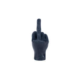 CandleHand | 'F*ck you' Candle | Black | Small