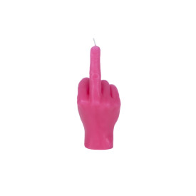 CandleHand | 'F*ck you' Candle | Pink | Small