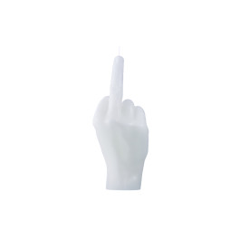 CandleHand | 'F*ck you' Candle | White | Small