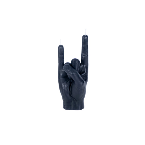CandleHand | 'You Rock' Candle | Black | Small