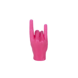 CandleHand | 'You Rock' Candle | Pink | Small