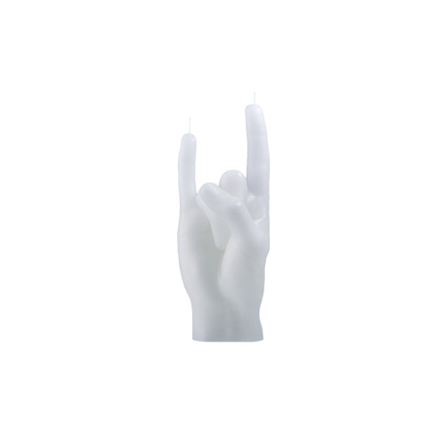 CandleHand | 'You Rock' Candle | White | Small