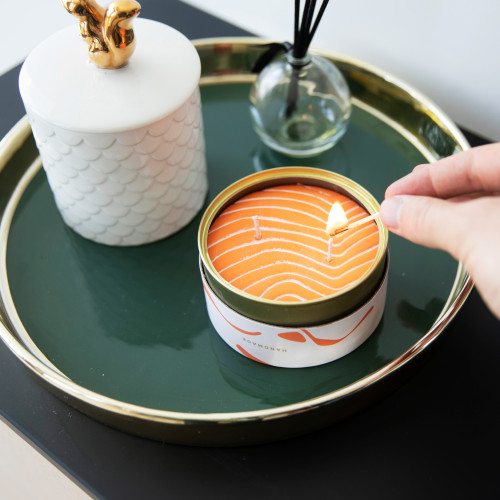 CandleCan | Salmon | Orange Scented