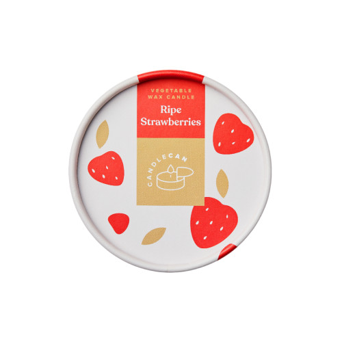 CandleCan | Ripe Strawberries | Strawberry Scented