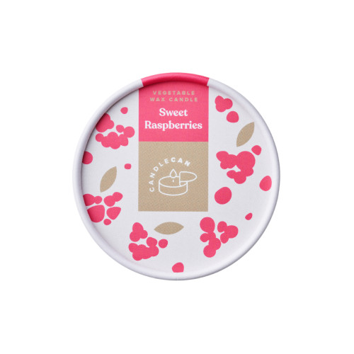 CandleCan | Sweet Raspberries | Raspberry Scented