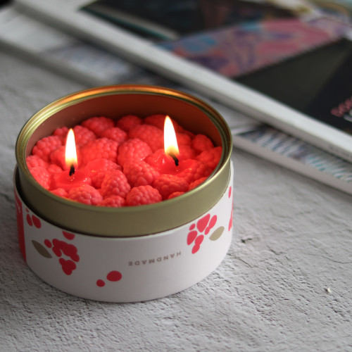 CandleCan | Sweet Raspberries | Raspberry Scented