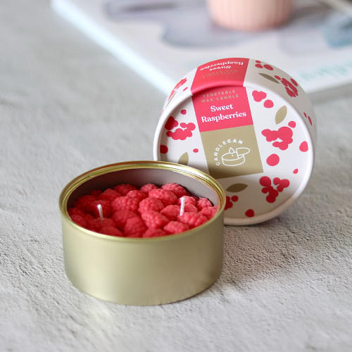CandleCan | Sweet Raspberries | Raspberry Scented