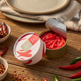 CandleCan | Chilli Peppers | Woody Pepper Scented