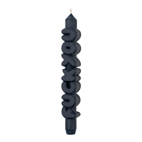 CandleHand | 'F*ck You' Taper Candle | Black