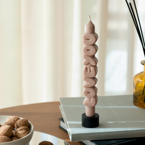 CandleHand | 'Love You' Taper Candle | Cream CandleHand | 'Love You' Taper Candle | Cream