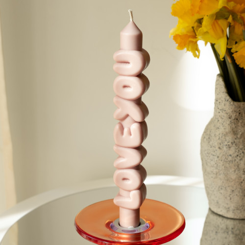 CandleHand | 'Love You' Taper Candle | Cream CandleHand | 'Love You' Taper Candle | Cream