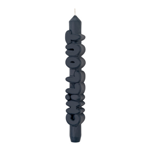 CandleHand | 'Chill Out' Taper Candle | Black