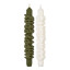 CandleHand | Birthday Taper Candles | Olive Green/White | Set of 2 CandleHand | Birthday Taper Candles | Olive Green/White | Set of 2