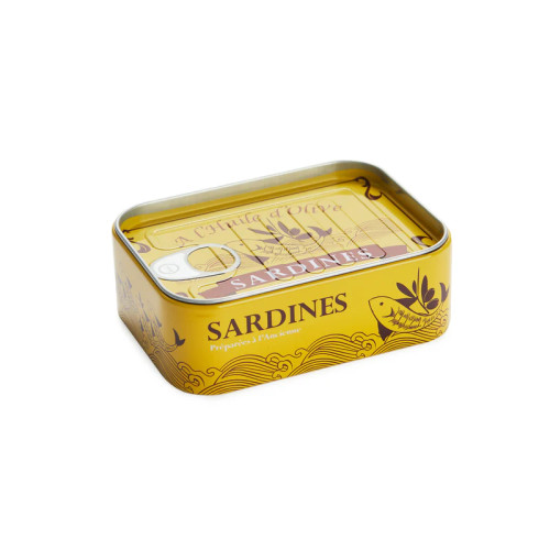 Balvi | 'Conserverie' Stainless Steel Snack Forks | Sardines | Set of 6